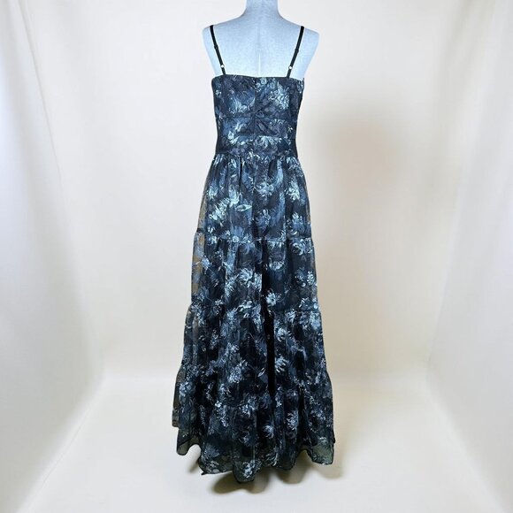 Johnny Was | Women’s Dreamer Embroidered Mesh Maxi Dress Size 6 NWT Formal Dress - Picture 6 of 15
